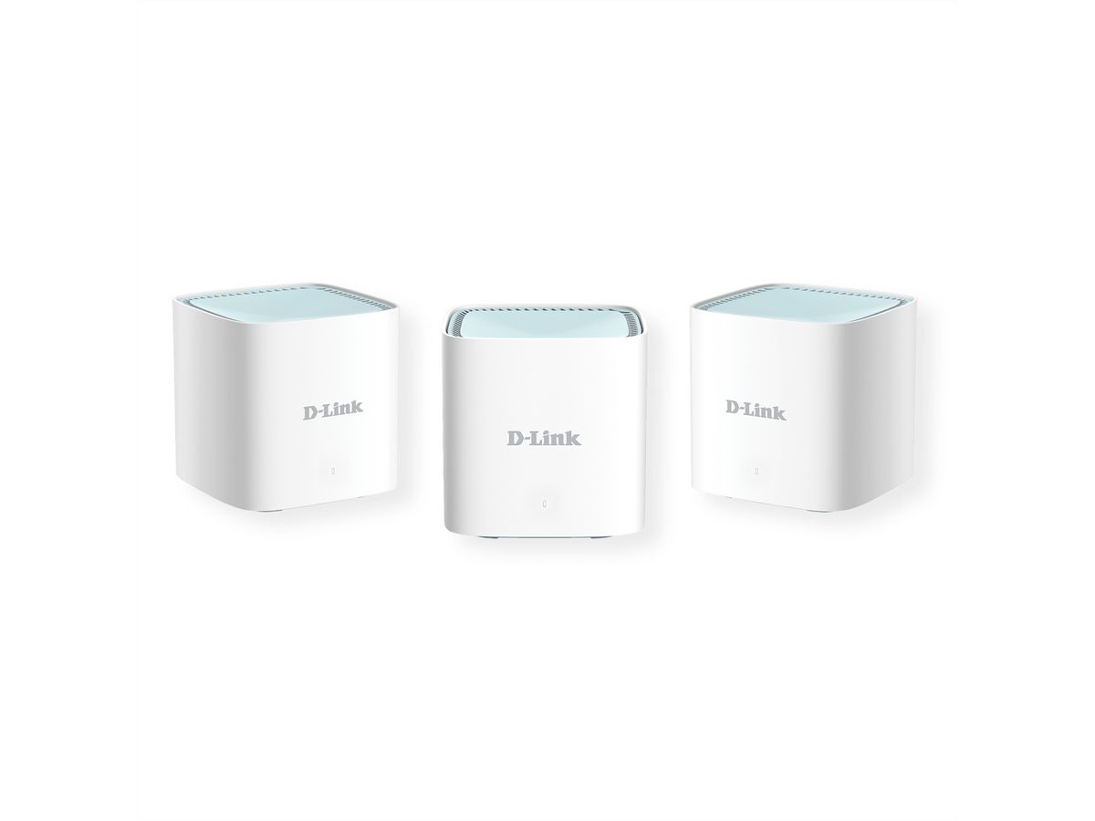 D-Link M15-3 EAGLE PRO AI AX1500 Mesh-System, Pack de 3