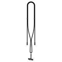 Aqiila Lanyard Lade- & Synckabel CL1, 60W, Typ C zu Lightning, Schwarz