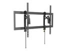 VALUE Support mural TV, très résistant, télescopique, inclinable, fixe, 55–105 pouces, jusqu'à 80 kg