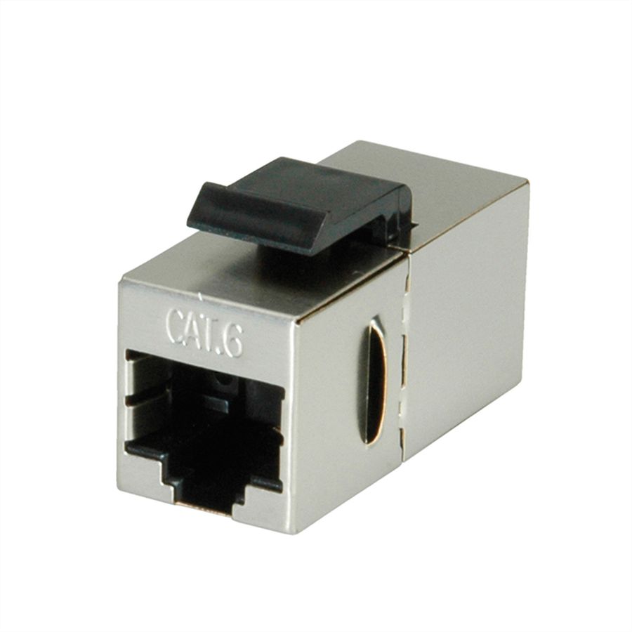 VALUE Coupleur RJ-45 keystone, blindé, Cat.6 (Classe E)
