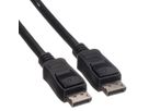 VALUE DisplayPort Kabel, DP ST - ST, schwarz, 7,5 m