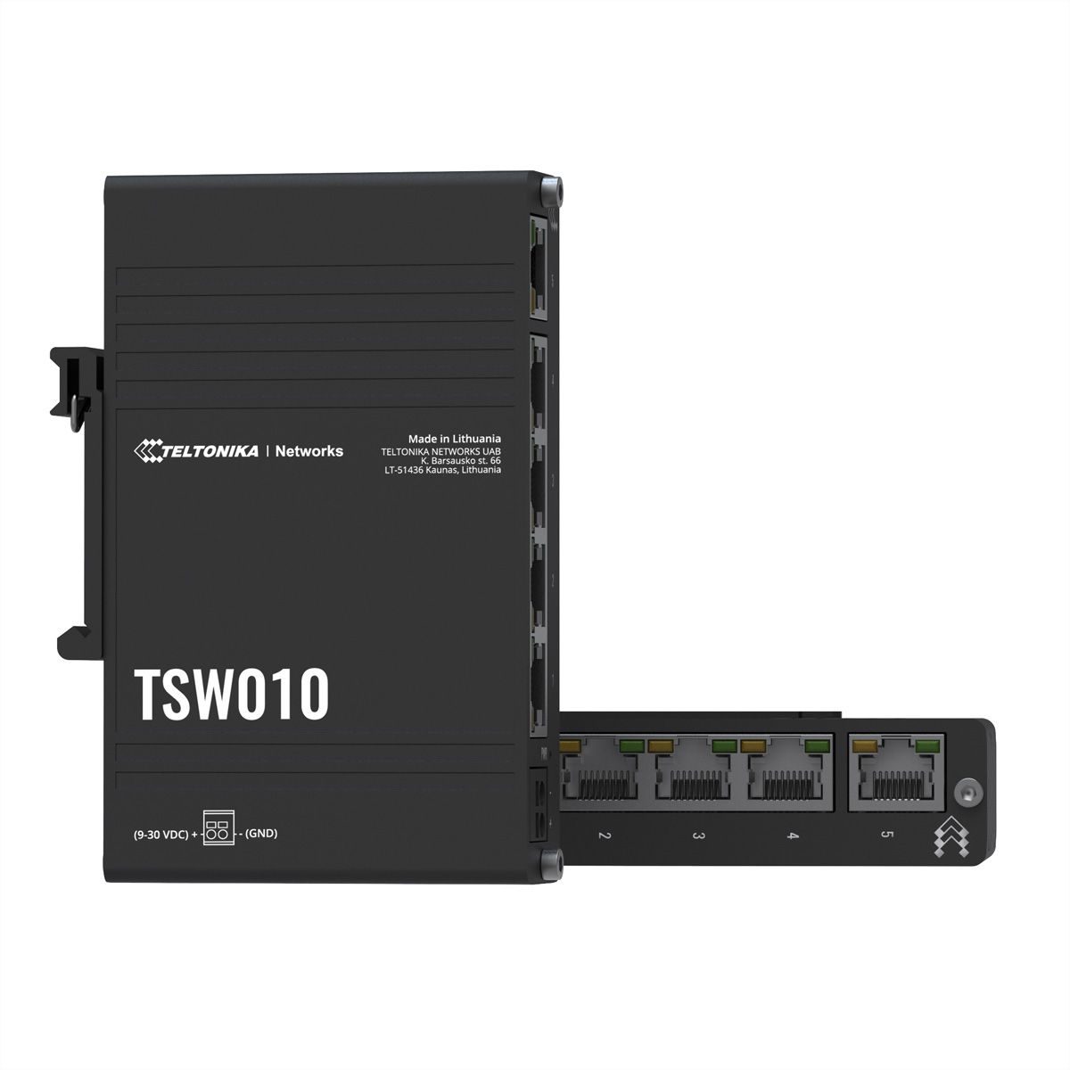 TELTONIKA TSW010 Switch Gigabit Rail DIN