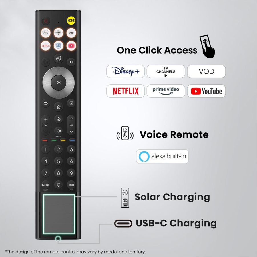 Hisense TV 85UR8DS 85", RGB Mini LED 4K, 180Hz, 3500 Nits