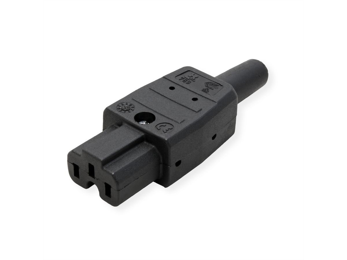 BACHMANN Heißgerätedose Typ 789 155°C, schwarz