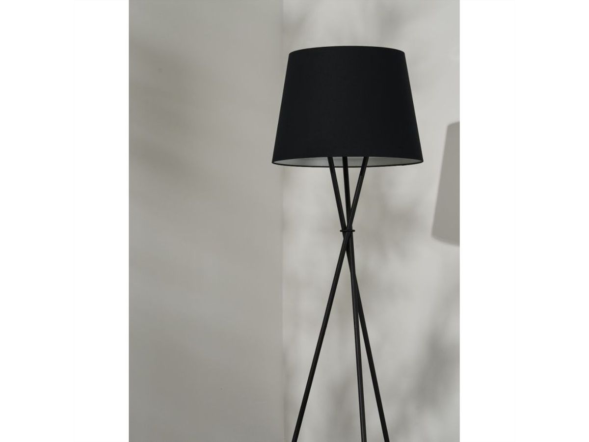 Ozonos Stehleuchte Hailey schwarz inkl. Ozonos AC-1 PLUS, Schwarz