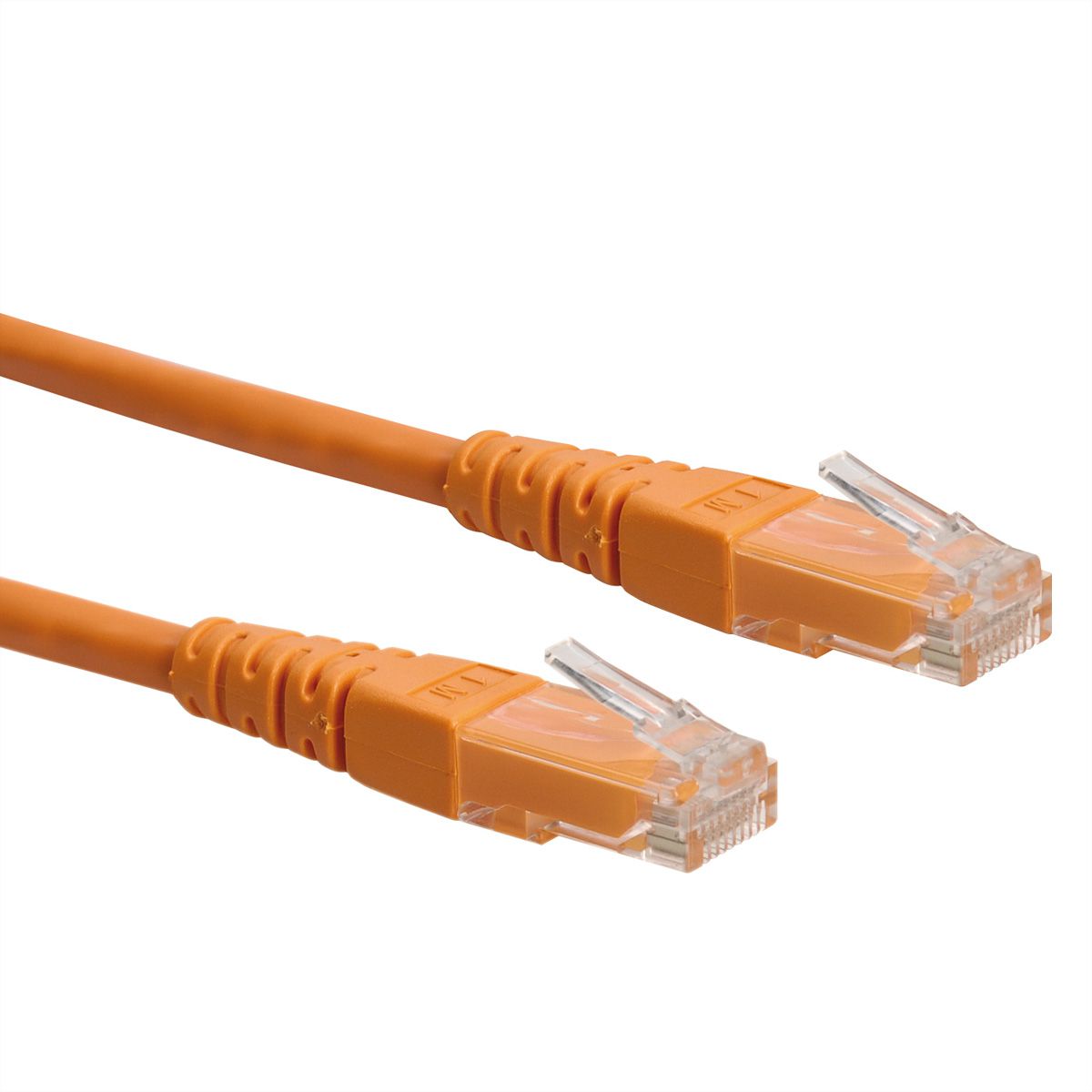 Cordon ROLINE Cat.6 (Classe E) UTP, orange, 2 m