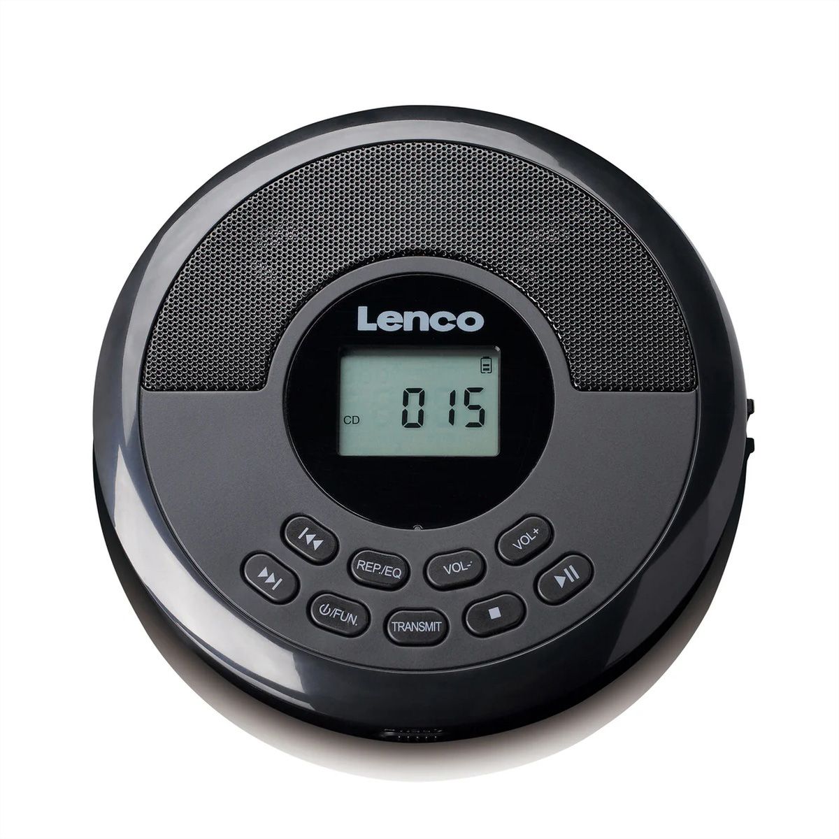 Lenco CD-340BK tragbarer CD MP3 Player mit Bluetooth , Schwarz