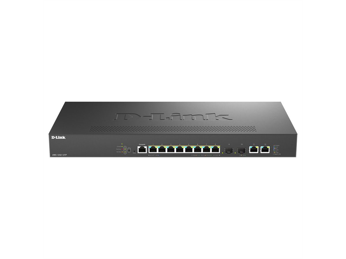 D-Link DMS-1250-12TP/E 12Port PoE Switch