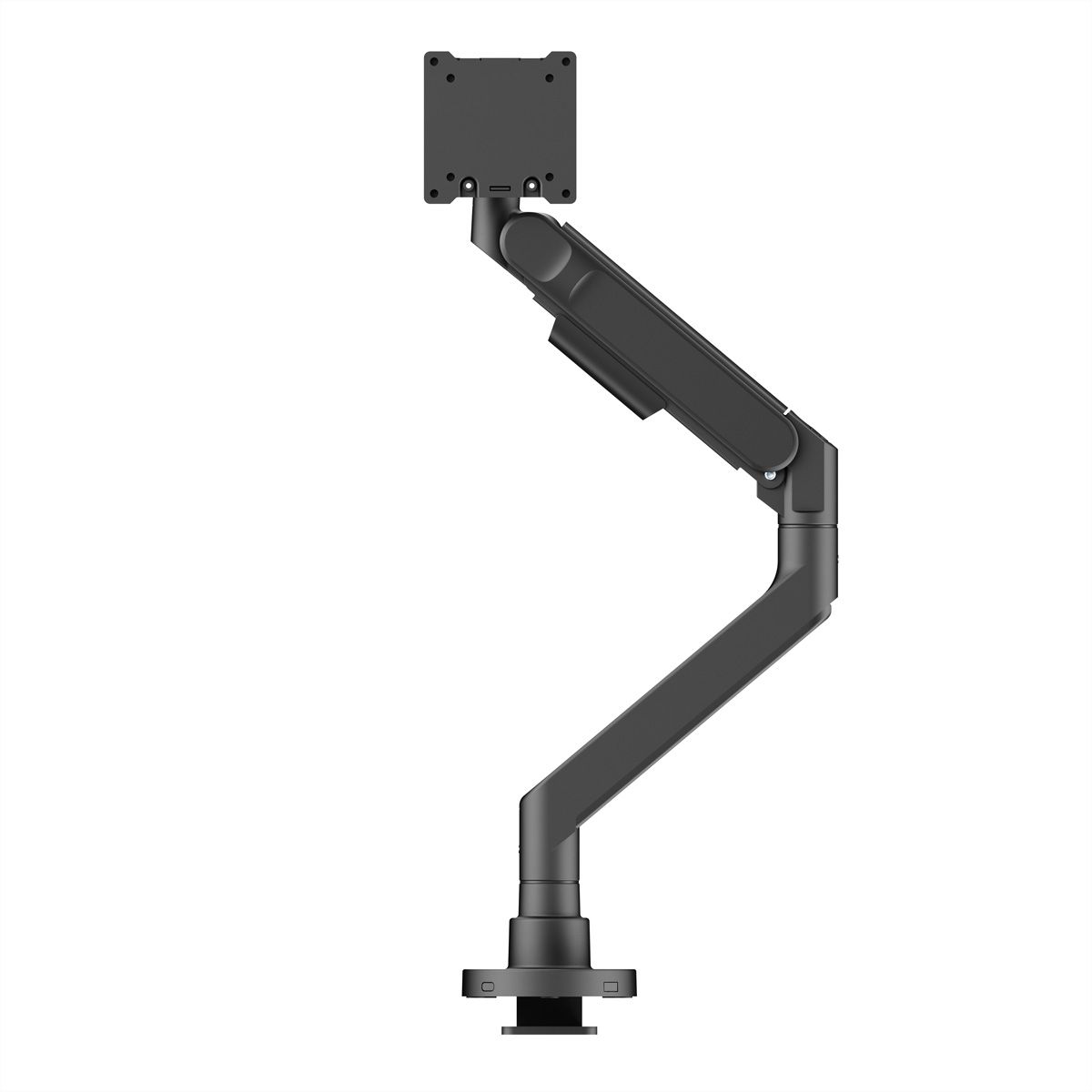 ROLINE Bras LCD standard, fixation sur bureau, charge maximale de 27 kg, <144,8cm (57")
