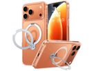 Torras Ostand 360° Case, iPhone 17 Pro, MagSafe, transparent