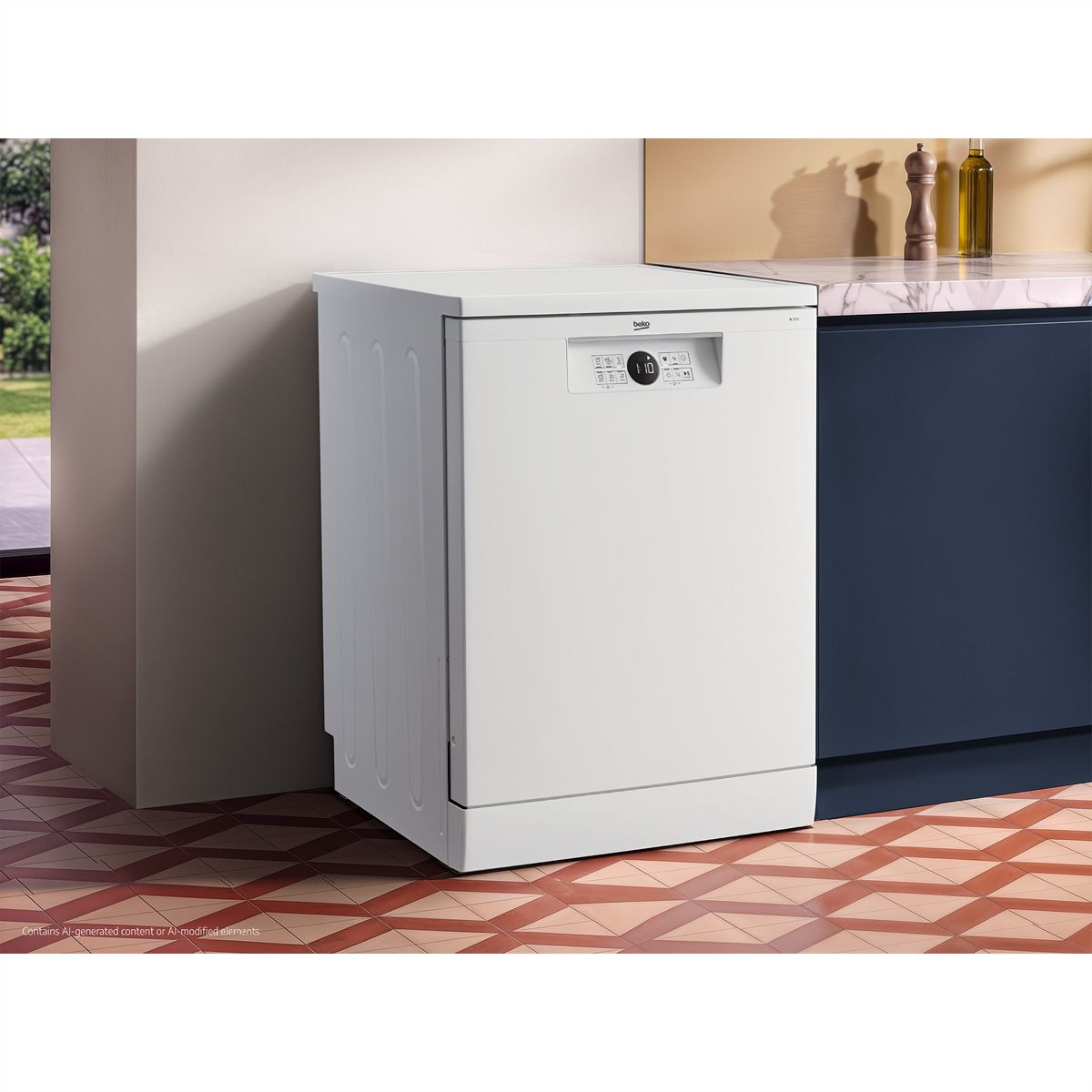 Beko Geschirrspüler FG6300 freistehend, 60cm