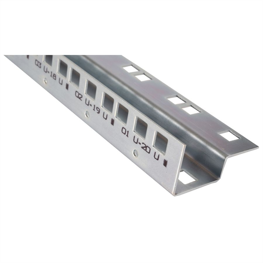 ROLINE 19-Zoll Profilschienen 12 HE, für outdoor Wandgehäuse Pro