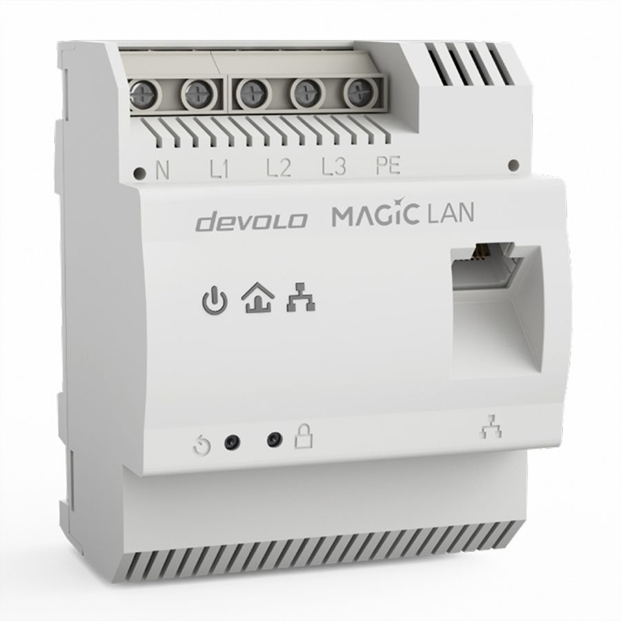 Devolo Powerline Magic 2 DINrail, 2400 Mbit/s,1x RJ45, Einzeln
