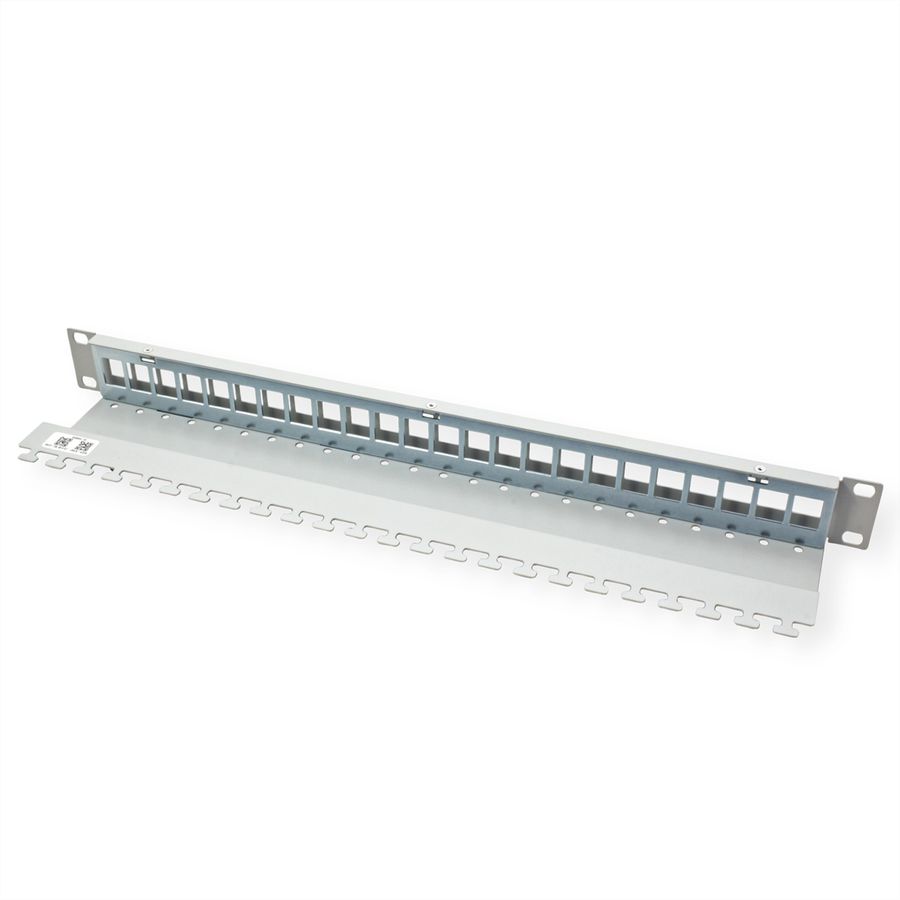 EasyLan preLink / fixLink Panel 19'' 1HE, 24x Keystone-Steckplätze
