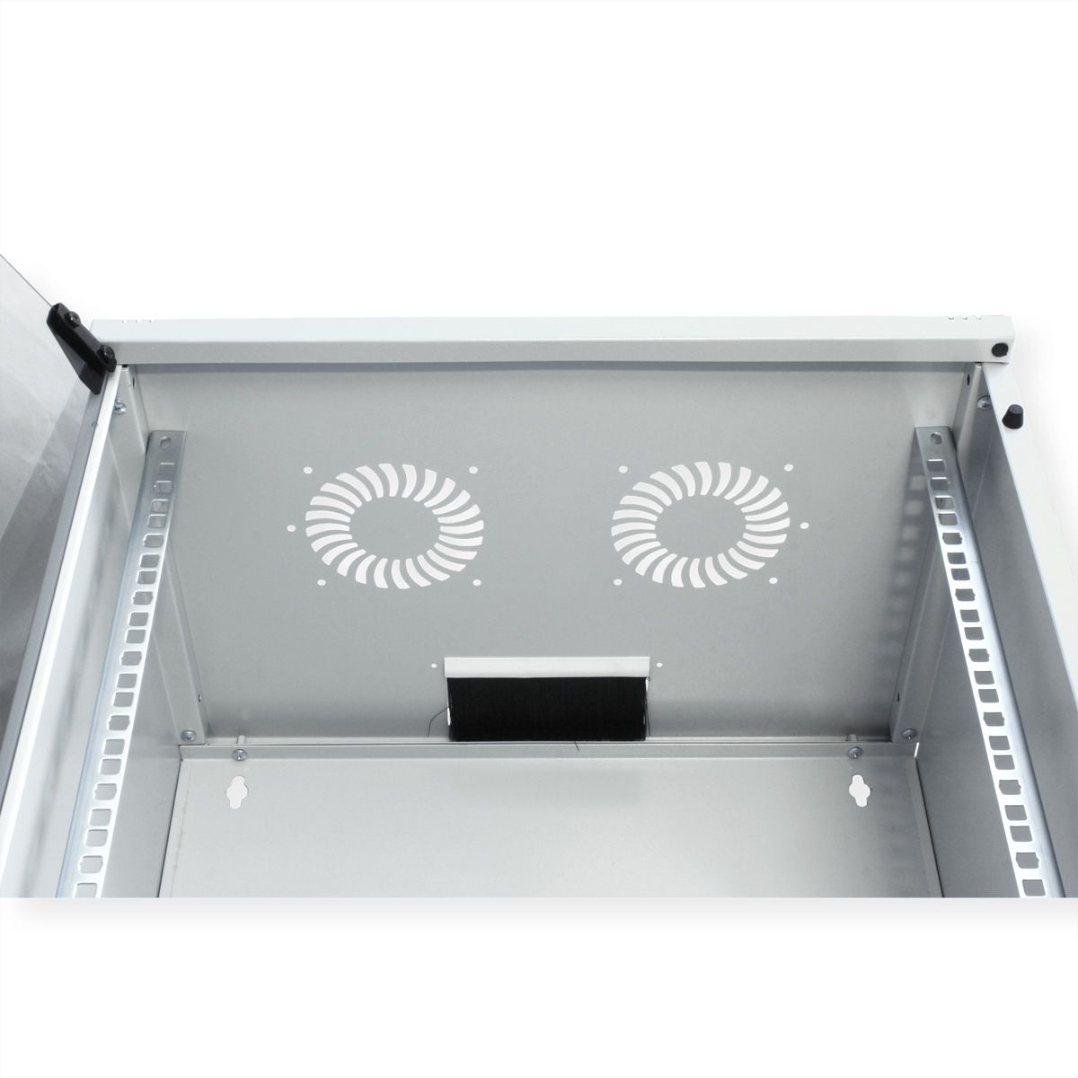 ROLINE 19" Boîtier mural Basic 12U, 540x400 LxP gris, EN KIT