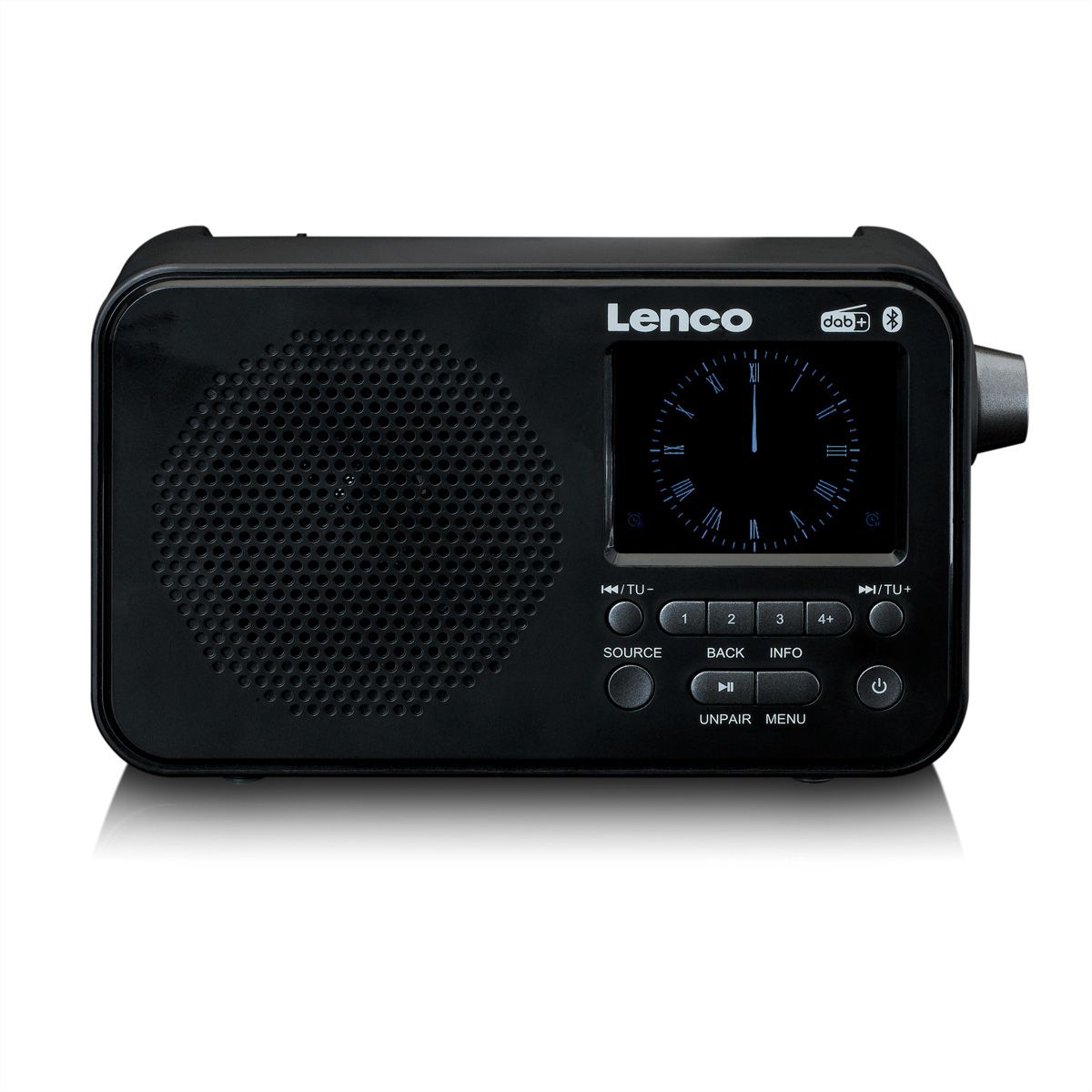 Lenco DAB+ Radio PDR-036BK, noir