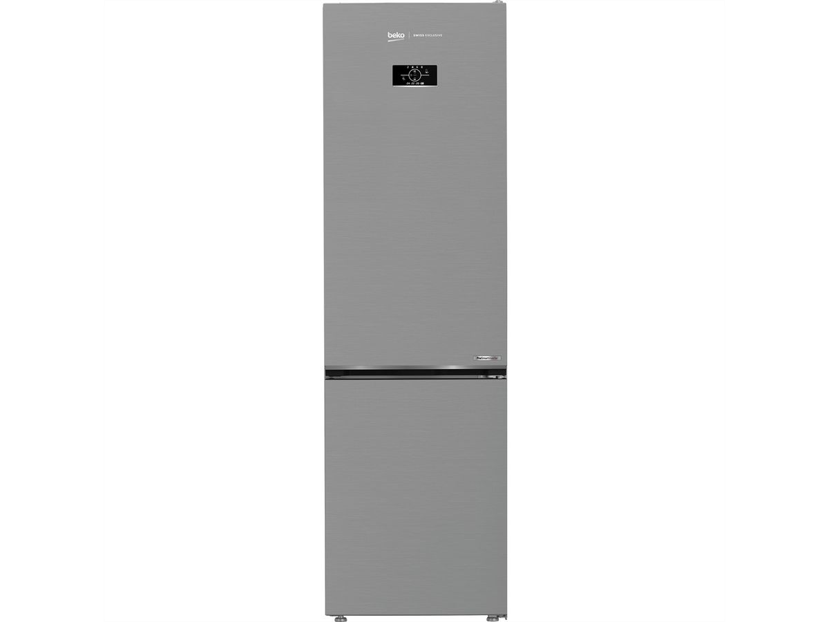 Beko Réfrigérateur-congélateur KG520, 355l, D, Inox