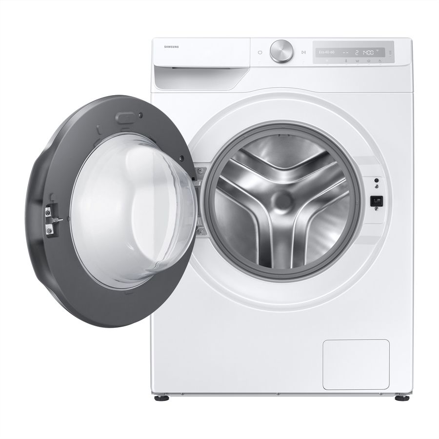 Samsung Waschmaschine WW6000 9kg, A, weiss, AI EcobubbleTM