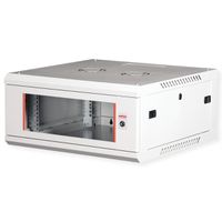 ROLINE 19-Zoll Wandgehäuse Basic Plus 4HE, 600x600 BxT grau