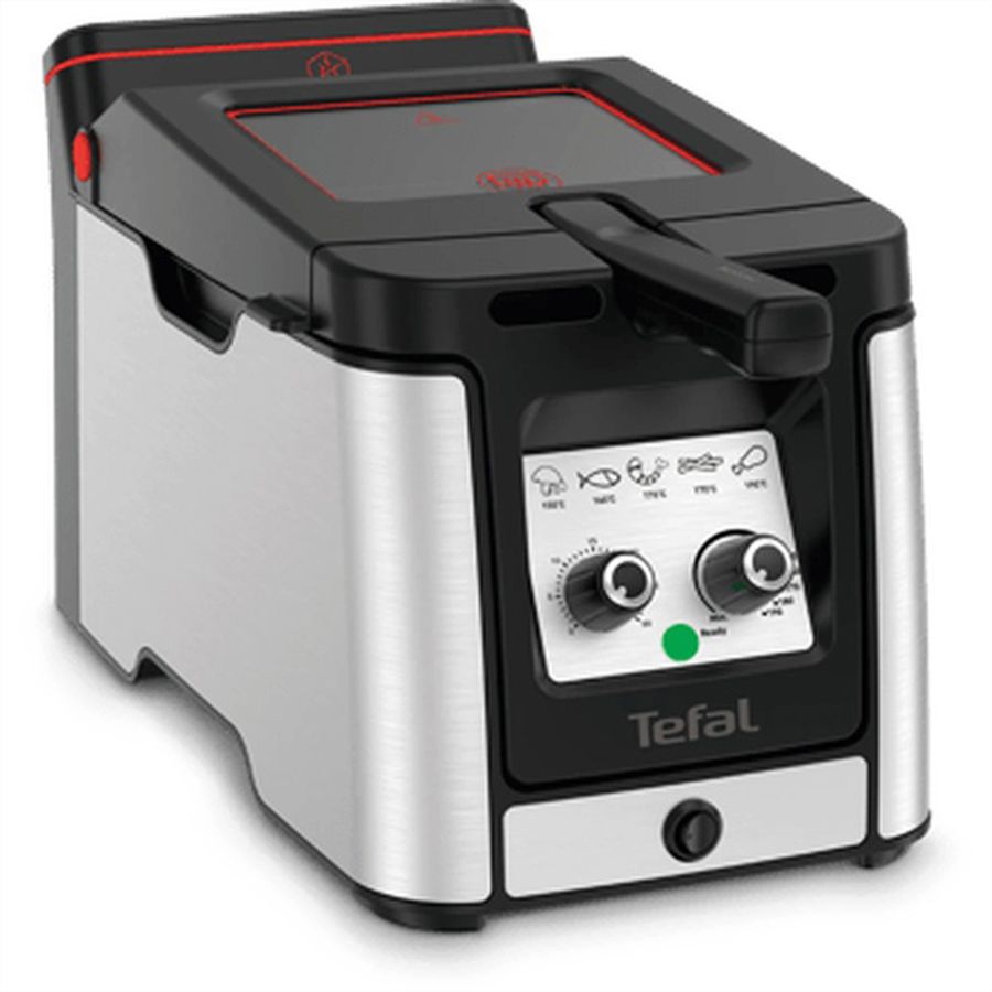Friteuse Tefal Clear Duo FR600DCH, 3,5 l, acier inoxydable, minuterie