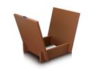Lenco Holzgestell TTA-040, Record Storage Rack