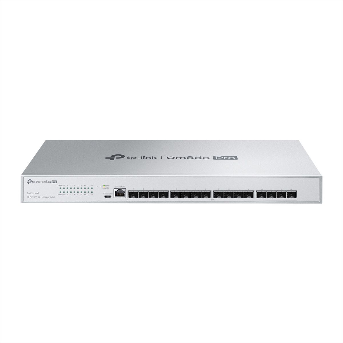 TP-Link Campus Switch S5500-16XF, 16x10G SFP+ L2+ Aggregation Switch