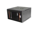 ROLINE 19-Zoll Wandgehäuse Basic Plus 6HE, 600x600 BxT schwarz