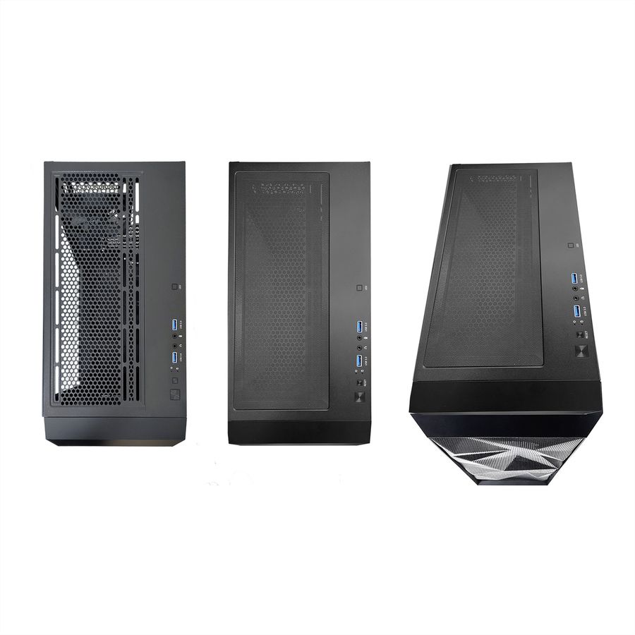 Xilence Xilent Breeze X712.RGB Gaming Boîtier PC, ARGB, PWM, ATX Midi