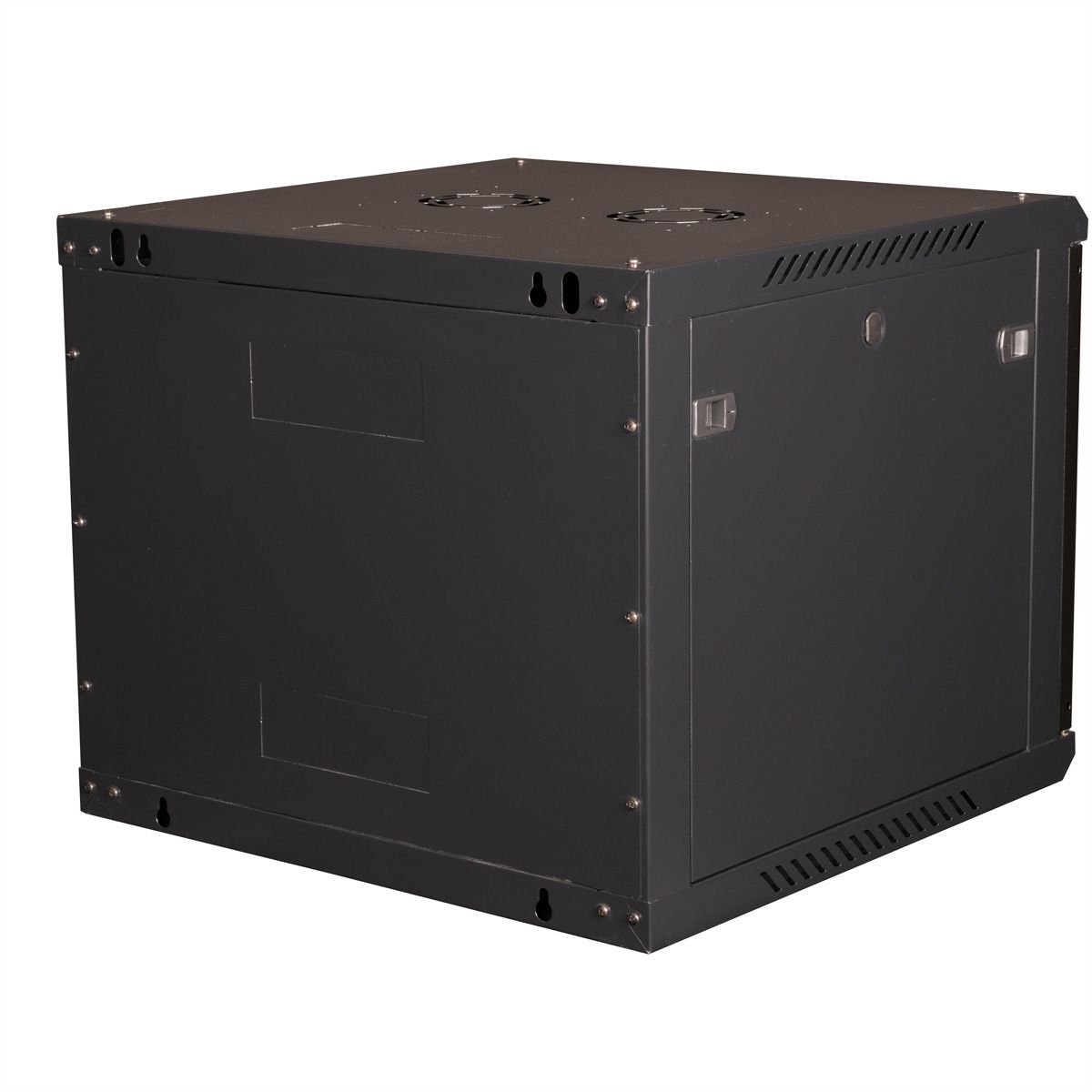 VALUE 19-Zoll Wandgehäuse 9HE, 600x600mm schwarz, Bausatz