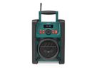 Radio de chantier Nedis DAB FM Bluetooth IP65 avec poignée.