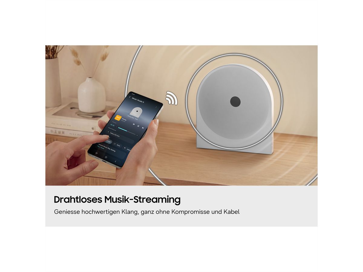 Samsung Speaker LS51H, Weiss