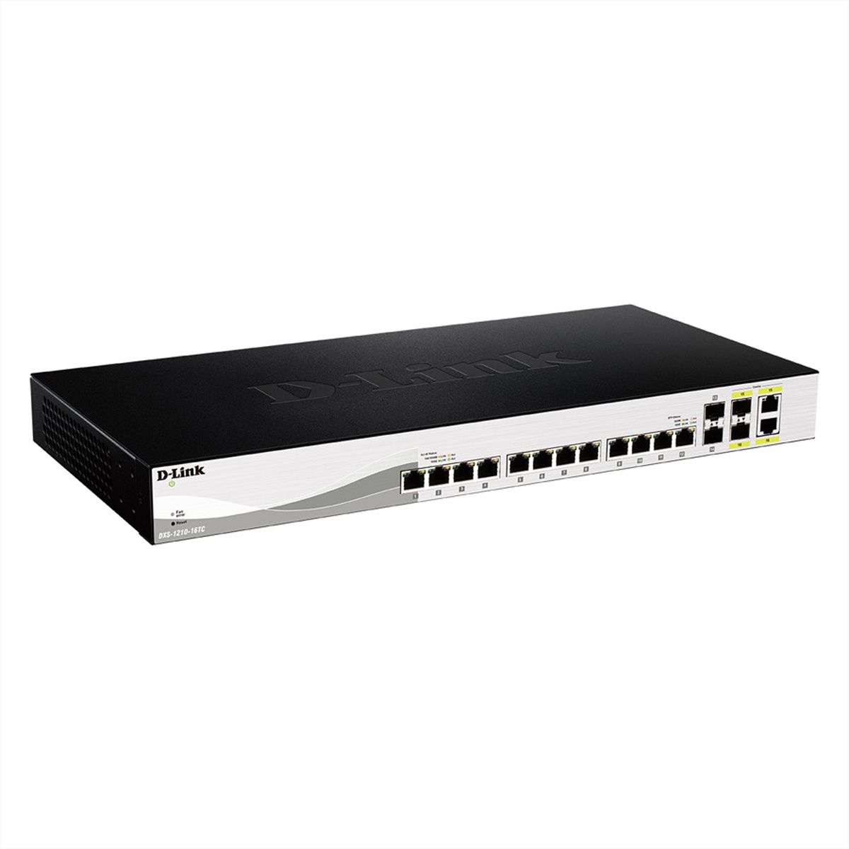 D-Link DXS-1210-16TC 16-Port Switch Smart Managed 10G 2x SFP+ 2x Combo