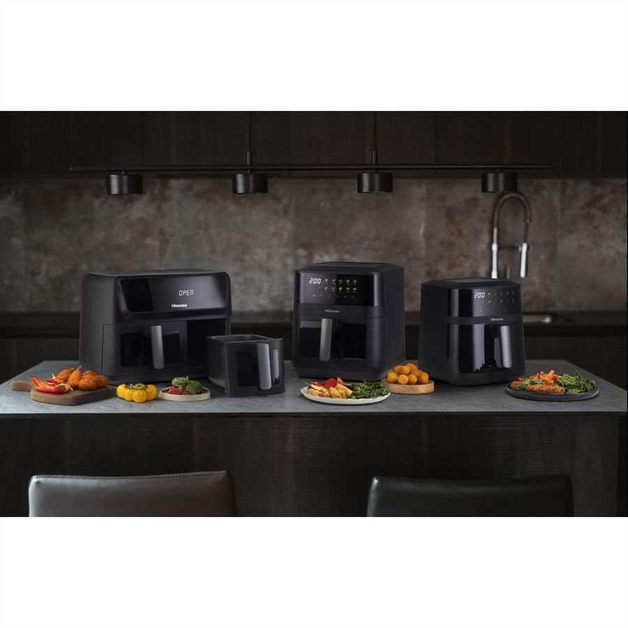 **Retoure**Hisense Heissluftfriteuse HAF2100DCD, 2100W, 7,7L