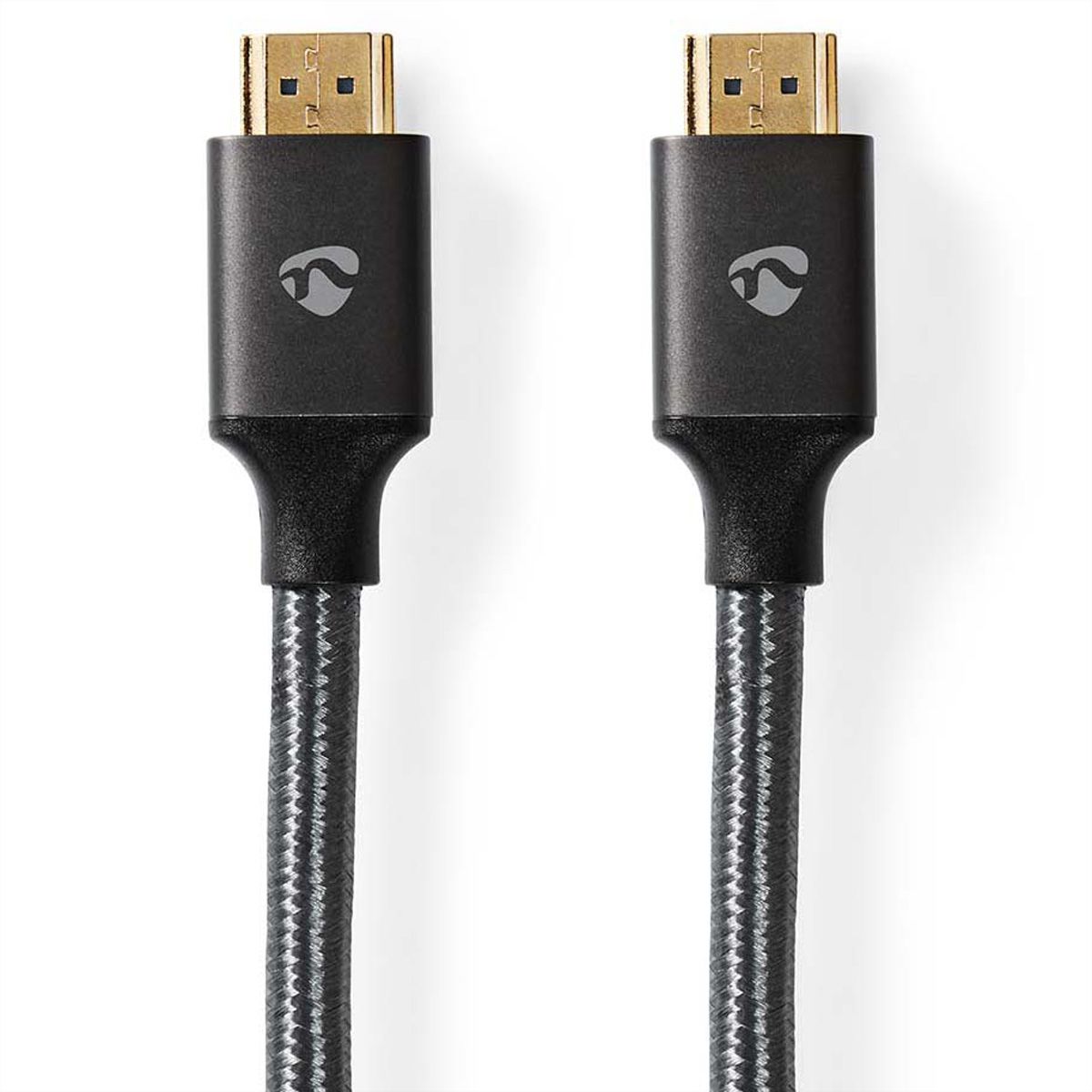 Nedis 8K HDMI Ultra HD Kabel, ST/ST, grau, 2m
