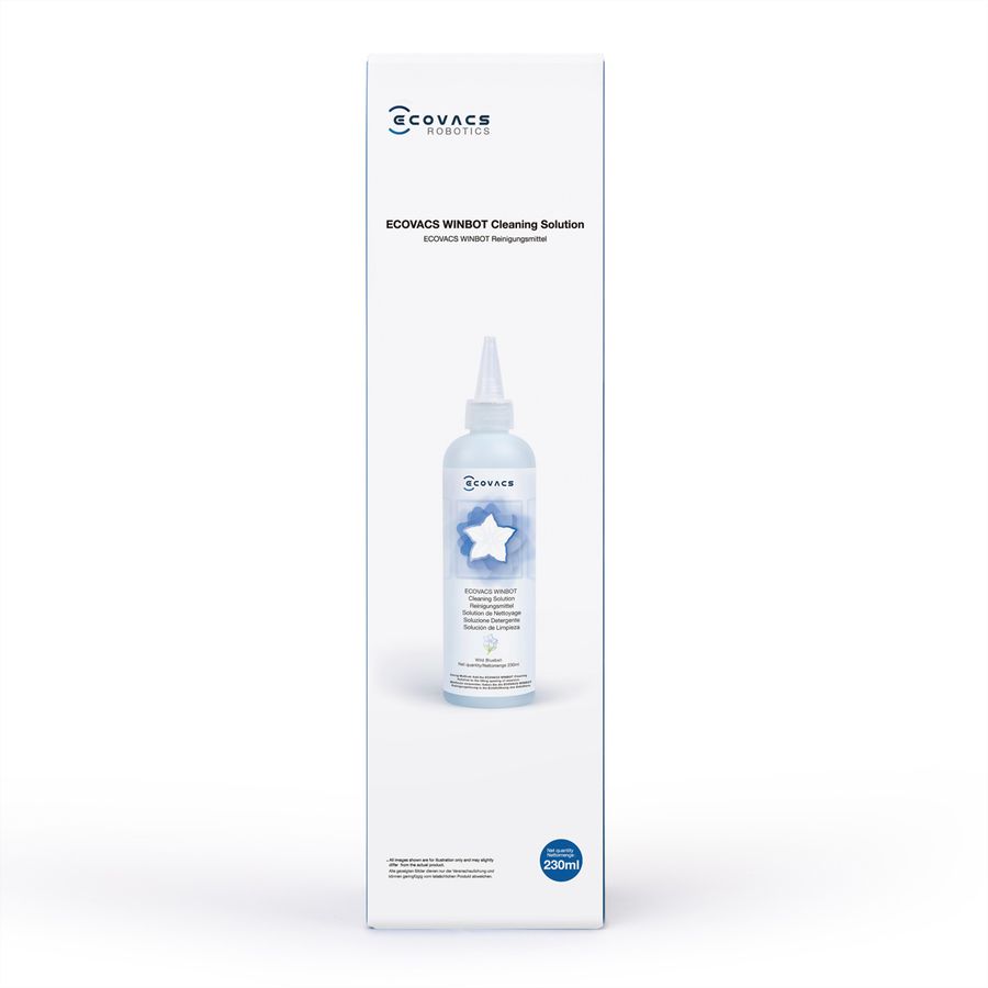 Ecovacs WINBOT Reinigungslösung 230ml, zu Winbots-Serie