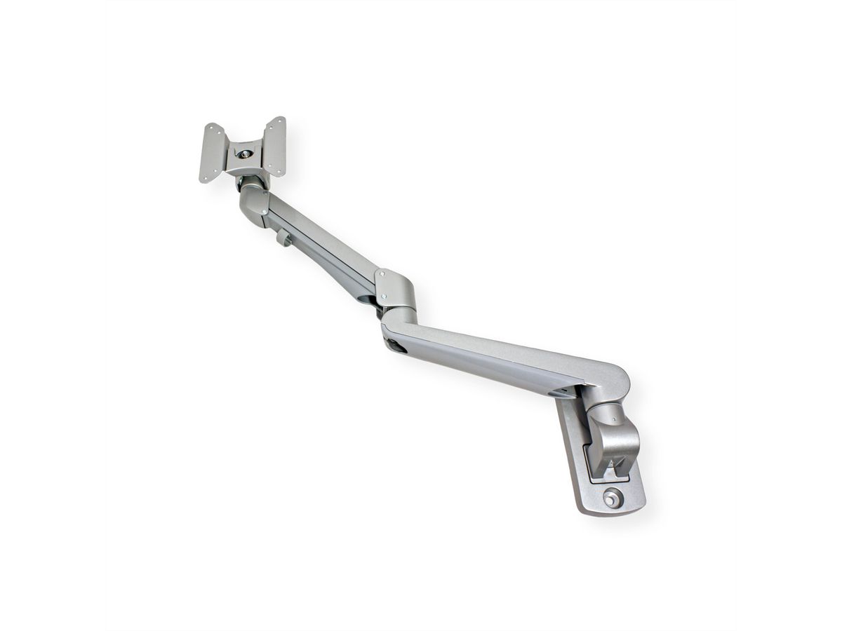 ROLINE LCD-Arm Gasfeder, Wandmontage, Pivot, bis 32 Zoll, bis 8 kg