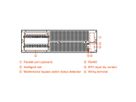 AEC IST9 20kVA - Online Rack/Tower USV – 2 Min. Autonomie bei 100% Last, USV, Power Distribution Box mit mech. Bypass, 2x Battery Cabinet BBJ2 2x 16x 9Ah