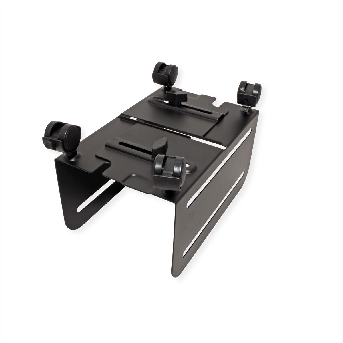 VALUE PC-Ständer, rollbar, bis 10 kg, schwarz