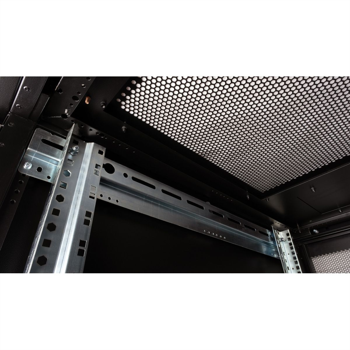 ROLINE 19" Baie serveur Pro 42U, 600x1000 LxP noir Plexiglas
