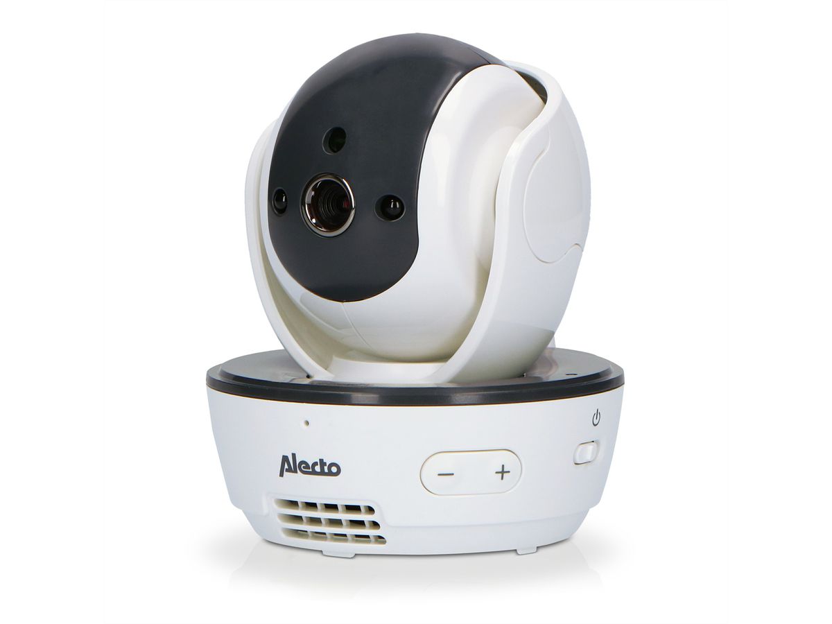 Alecto Babyphone DVM200XL mit Kamera, 5" Farbbildschirm, weiss