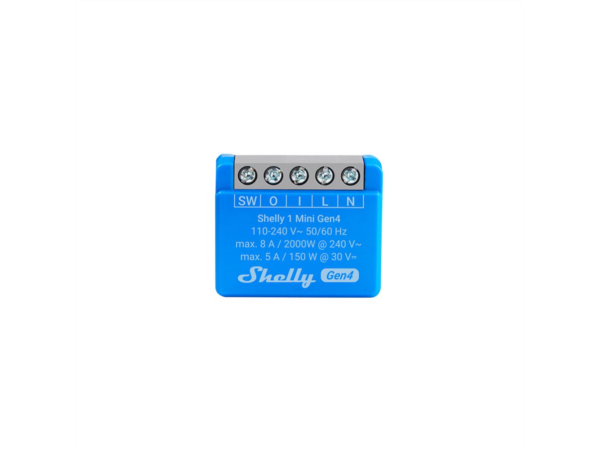 Shelly Schaltaktor 1 Mini Gen4