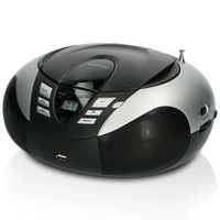Lenco Boombox SCD-37 USB argent