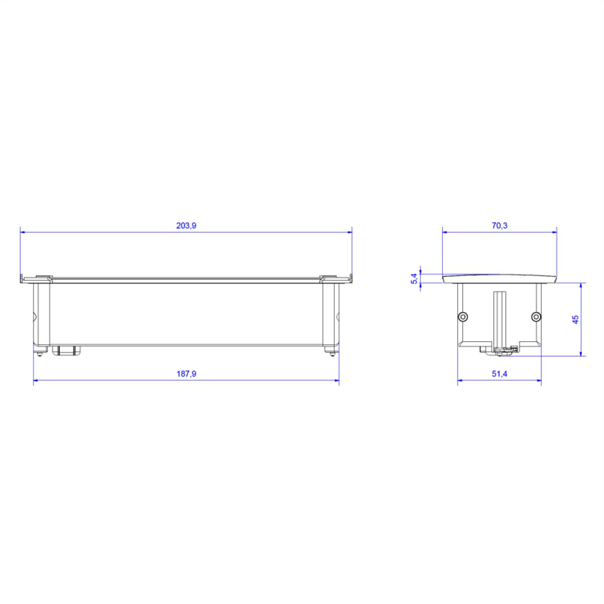 BACHMANN KAPSA Small 3x Schutzkontakt, GST18 -Stecker