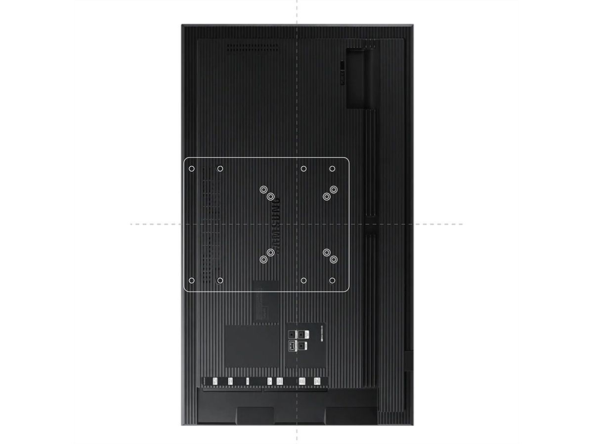 Hagor Samsung Q-Serie 32 - 43 Plaque adaptateur de portrait, noir