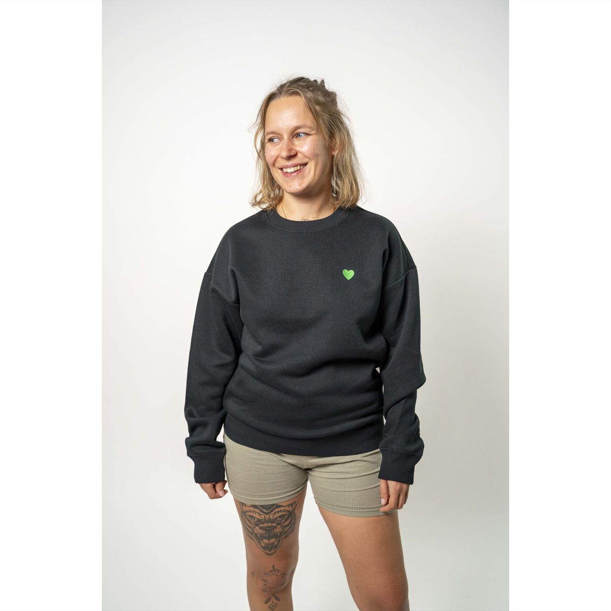 jan SEVEN dettwlyer Sweater Heart (Unisex), XS