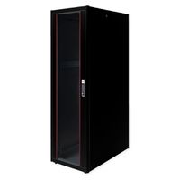 ROLINE 19" Baie réseau Basic 42U, 600x1000 LxP Porte verre noir