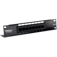 TRENDnet TC-P08C6 Panneau de brass. 10" 8 ports Cat. 6 non-blindé