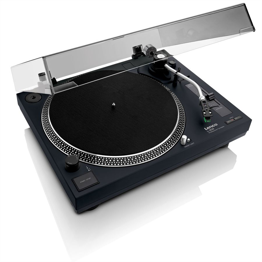 Lenco Platine vinyle L-3828BK, noir