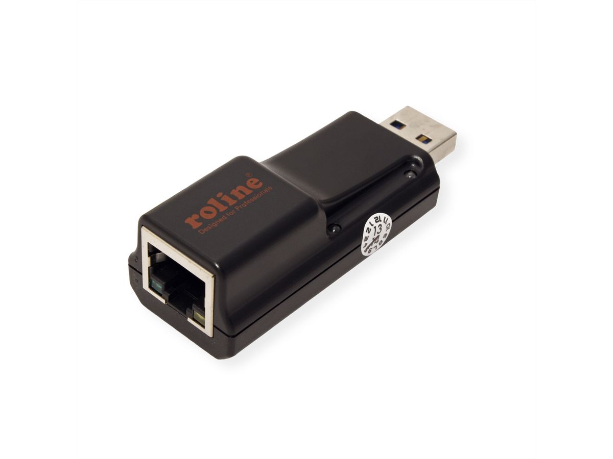 ROLINE USB 3.2 Gen 1 zu Gigabit Ethernet Konverter