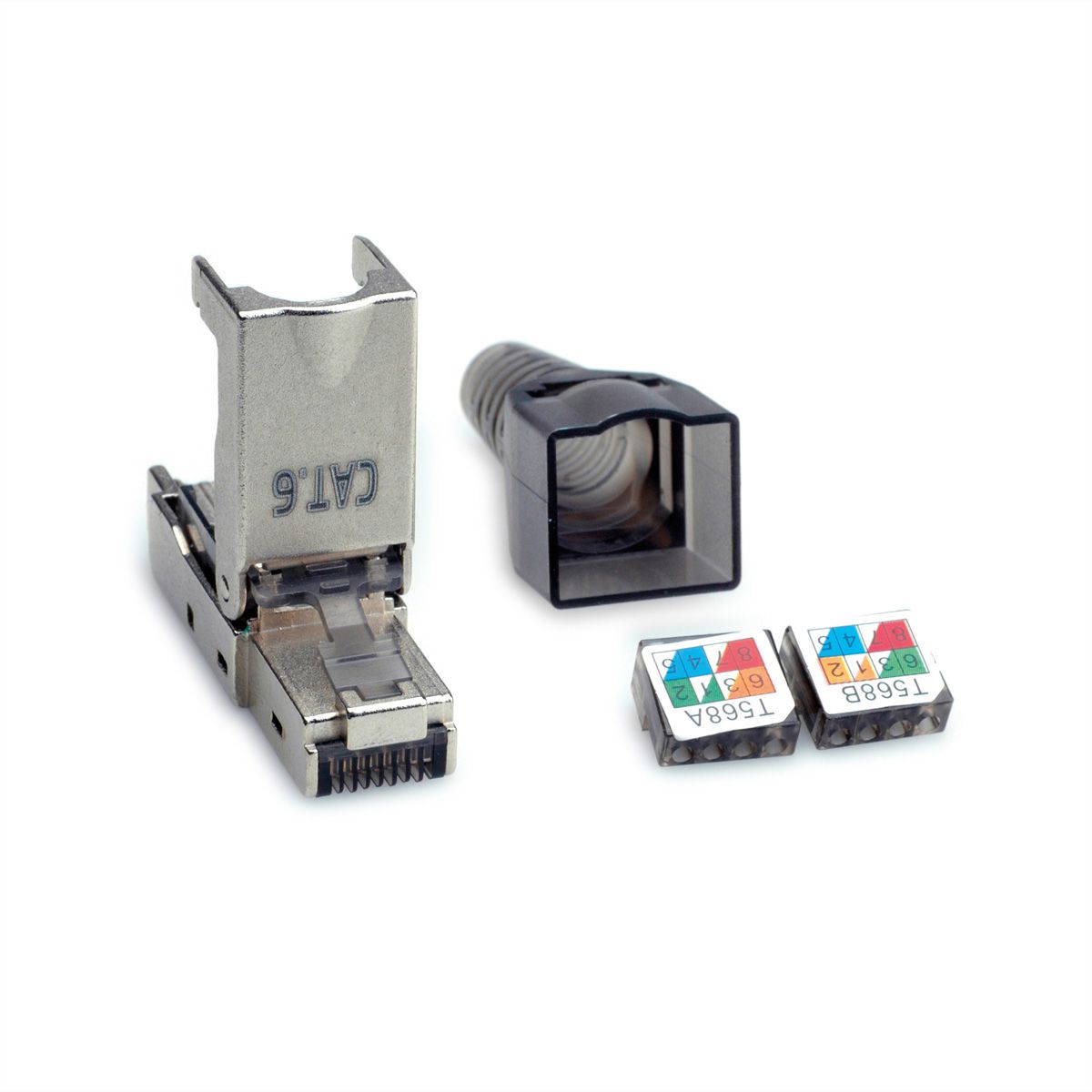 VALUE Connecteur RJ-45 à confectionner, Cat.6 (Classe E), STP